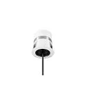 SLV LED Pendelleuchte DYSKO, 36°, 5W, 2700K, 500lm, IP20, dimmbar, weiß / schwarz