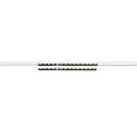 3-phase spot SIGHT EVO DOUBLE 600 DALI 2 2-fold, square, DALI controllable, with grid, UGR < 16 IP20, black dimmable