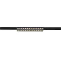3-phase spot SIGHT EVO DOUBLE 600 DALI 2 2-fold, square, DALI controllable, with grid, UGR < 16 IP20, white dimmable