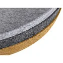 SLV lamp shade GRIP! FLAT, grey