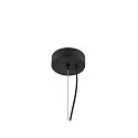 pendant luminaire OLYPSO 50 E27 IP20, black dimmable