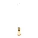 SLV pendant luminaire FITU PD RIBBED E27 IP20, gold dimmable