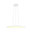 LED Pendelleuchte PANEL 60, rund, 90°, 29W, 3000/4000K, 3050lm, IP20, dimmbar mit Phasenan-/abschnitt, weiß