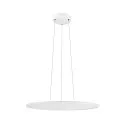 pendant luminaire PANEL 60 round, suitable for VDU workstation IP20, white dimmable