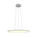 LED Pendelleuchte PANEL 60, rund, 90°, 29W, 3000/4000K, 3050lm, IP20, dimmbar mit Phasenan-/abschnitt, grau