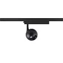SLV LED 1-Phasen Strahler LIGHT EYE® 2.0, rund, CRi>90, dimmbar, kardanisch, 11W 2700K 1150lm 30°, schwarz matt