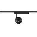 SLV LED 1-Phasen Strahler LIGHT EYE® 2.0, rund, CRi>90, dimmbar, kardanisch, 11W 3000K 1200lm 30°, schwarz matt