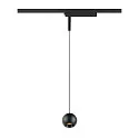 LED 1-Phasen Pendelleuchte LIGHT EYE® 2.0, rund, CRi>90, schaltbar, 11W 2700K 1150lm 30°, schwarz matt