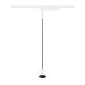 SLV LED 1-Phasen Pendelleuchte LIGHT EYE® 2.0, rund, CRi>90, schaltbar, 11W 3000K 1200lm 30°, weiß matt / schwarz