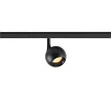 LED Spot LIGHT EYE® 2.0 TRACK 48V, rund, 30°, 10W, IP20, dimmbar, 3000K, 1200lm, schwarz