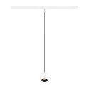 LED Pendelleuchte LIGHT EYE® 2.0 TRACK 48V, 30°, 10W, IP20, dimmbar, 2700K, 1150lm, weiß / schwarz