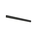 LED Deckenleuchte GLENOS® PRO, 120cm, 75°, 30W, UGR19, IP20, dimmbar, 3000K, 3650lm, schwarz