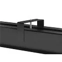 SLV LED Deckeneinbauleuchte GLENOS® PRO, 120cm, 75°, 30W, UGR19, IP20, IP20, dimmbar, 4000K, 3900lm, schwarz