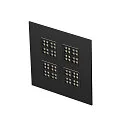 SLV LED Panel PAVANNO 625, 45°, 18W, 3000/4000K, 2850lm, IP20, UGR19, schwarz