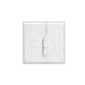 SLV ceiling luminaire PANEL P 595 45 ON-OFF >200LM/W UGR < 19, switchable, multipower IP20, 21W 3530 - 6860lm 3000K 110° CRI 80