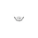 LED Deckeneinbauleuchte DOWNLIGHT P 84 12 WM ML DALI, IP54 IK08, Ø 8.4cm / DA 6.8cm, dimmbar, 6/8W 4000K 60°, weiß/weiß