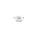 LED Deckeneinbauleuchte DOWNLIGHT P 230 40 WM ML ON-OFF, IP54 IK08, Ø 23cm / DA 20cm, dimmbar, 22/29W 4000K 60°, weiß/weiß