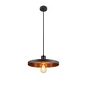 Pendelleuchte LALU® SET PLATE 33, E27, 1x max. 7,5W, IP20, dimmbar, schwarz