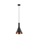 SLV LED Pendelleuchte LALU® SET CONE 15, Einbaubversion, 40°, 10W, 2700/3000K, 550lm, IP20, dimmbar, schwarz