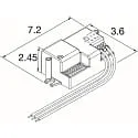 SLV twilight sensor BATTEN FLAT P on/off, white