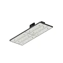LED 3-Phasen Leuchte TRACK PANEL, 90°, 40W, 3000/4000K, 7000/12300lm, IP20, schwarz