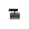 LED 3-Phasen Strahler TRACKSPOT P SQ, eckig, 50°, 12W, 4000K, 2006/6696lm, IP20, schwarz