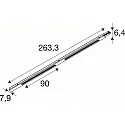 3-phase track EASYLIGHT, white