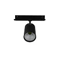 LED 3-Phasen Strahler TRACKSPOT P, 36°, 23,8cm, 12W, IP20, DALI dimmbar, 3000K, 1836/5843lm, schwarz