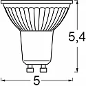 SLV LED Smart Leuchtmittel PAR16, 45°, GU10, 4,7W, 2700/6500K, 350lm, Tunable White, Zigbee, Apple, Google, Alexa, IP20, klar