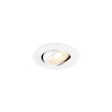Outdoor Einbaustrahler UNIVERSAL DOWNLIGHT SLIM PHASE, IP65/IP50 IK08, weiß