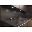 SLV LED Downlight DL 126 LED Einbauleuchte, rund, 2,8W LED, 12V DC, 3000K, Metall gebürstet