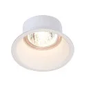 Deckeneinbauleuchte HORN GU10 Downlight, rund, max. 50W, Clipfedern, weiß