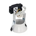 SLV Deckeneinbauleuchte HORN GU10 Downlight, rund, max. 50W, Clipfedern, weiß