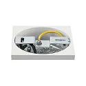 SLV Ceiling luminaire TRILEDO SQUARE CL Surface mount luminaire Downlight, LED, 6W, 38°, 3000K, incl. driver, white
