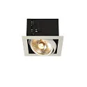 Deckeneinbaustrahler KADUX 1 ES111 Downlight, GU10, 230V, weiß