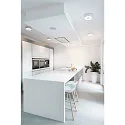 SLV LED Decken-Aufbauleuchte OCCULDAS 23, indirekt, IP20, 700mA, 24W 3000K 1500lm 120°, inkl. Treiber, dimmbar, weiß