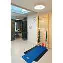 SLV LED Decken-/Pendelleuchte MEDO 60, Ø 60cm, 38W 3000K 4000lm 105°, dimmbar 1-10V, silbergrau