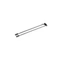 SLV Seilleuchte TELESKOP QR-C51 für TENSEO 12V Niedervolt-Seilsystem, 21-51cm, GX5.3 max. 20W, Chrom