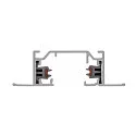 SLV 1-Phasen Hochvolt-Schiene, Einbauversion, 220-240V AC, Aluminium, 200cm, weiß