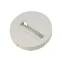 Deckenrosette für 1-Phasen-Adapter, Weiß