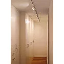 SLV LED 1-Phasen-Strahler KALU TRACK LED PHASE, 13W 3000K 970lm 95°, dimmbar, kardanisch, weiß, CRi>80