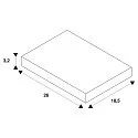  EUTRAC T-Verbinder 1 für 3-Phasen HV-Schiene, Erde links / innen, schwarz