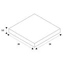  X-Verbinder für 3-Phasen HV-Schiene, mit Einspeisemöglichkeit, silbergrau