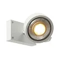 SLV Wand- und Deckenleuchte KALU CW SINGLE QPAR111, 1x GU10 max. 75W, kardanisch, weiß