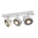 SLV Wand- und Deckenleuchte KALU CW TRIPLE QPAR111, 3x GU10 max. 75W, kardanisch, weiß