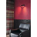 SLV Wandleuchte PURI 2 Deckenleuchte, GU10, mit Dekoring, schwarz