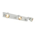 SLV Wall luminaire PURI 3 Ceiling luminaire, GU10, max. 3x50W, with Decoring, white