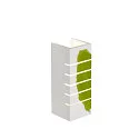 SLV Gips-Wandleuchte GL 100 SLOT weiß