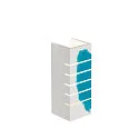 SLV Gips-Wandleuchte GL 100 SLOT weiß