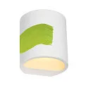 SLV Gips-Wandleuchte PLASTRA GL 104 ROUND, G9 42W, weiß